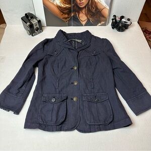 Utility Safari Jacket | Cotton Linen Field · Daughters of the Liberation